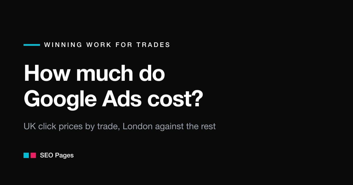 Article title card: How much do Google Ads cost in the UK